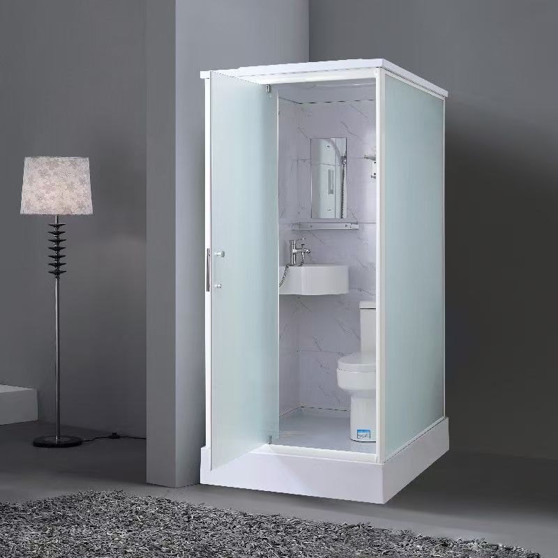 Integrated Bathroom Unit for Small Apartments with Toilet, Portable Toilet, Home-Use Integrated Bathroom, Shower Room, and Bathroom Amenities