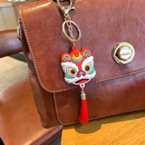 Праздничнный брелок, подвеска для ключей, аксессуар, коллекция 2023, китайский стиль, год кролика, подарок на день рождения