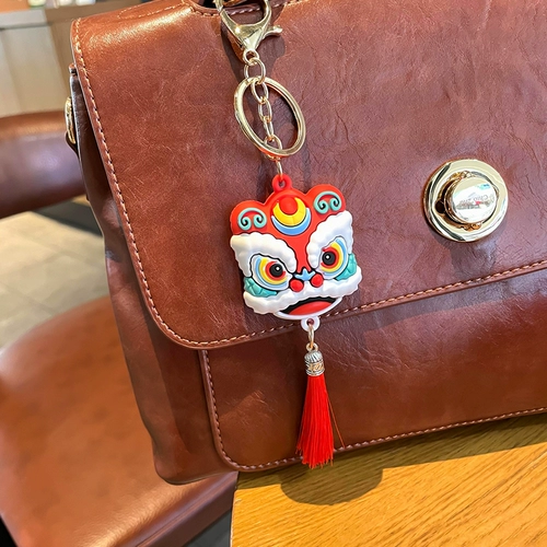 Праздничнный брелок, подвеска для ключей, аксессуар, коллекция 2023, китайский стиль, год кролика, подарок на день рождения