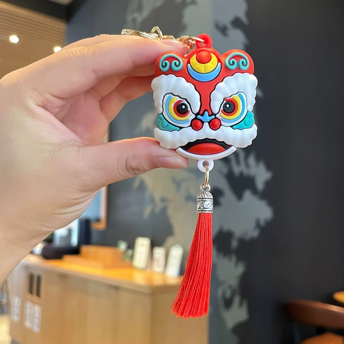 Праздничнный брелок, подвеска для ключей, аксессуар, коллекция 2023, китайский стиль, год кролика, подарок на день рождения