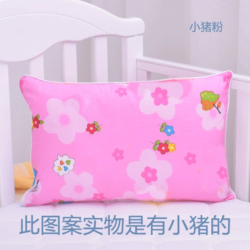 Наволочка, детская хлопковая мультяшная подушка для детского сада, 1-3-6 лет, с защитой шеи