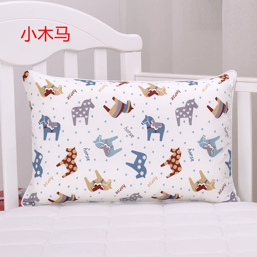 Наволочка, детская хлопковая мультяшная подушка для детского сада, 1-3-6 лет, с защитой шеи