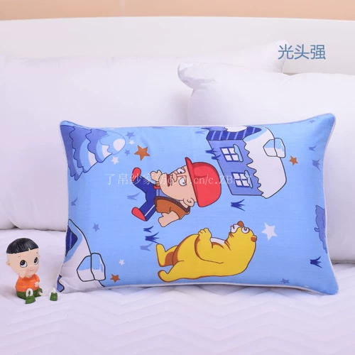 Наволочка, детская хлопковая мультяшная подушка для детского сада, 1-3-6 лет, с защитой шеи