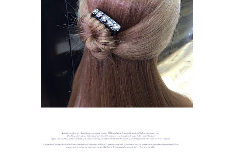 Accessoire coiffure en Diamant Crystal - Ref 1202213 Image 13