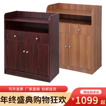 Chinese wooden side cabinet tea cabinet hotel restaurant Tea cabinet chopsticks cabinet home living room locker
