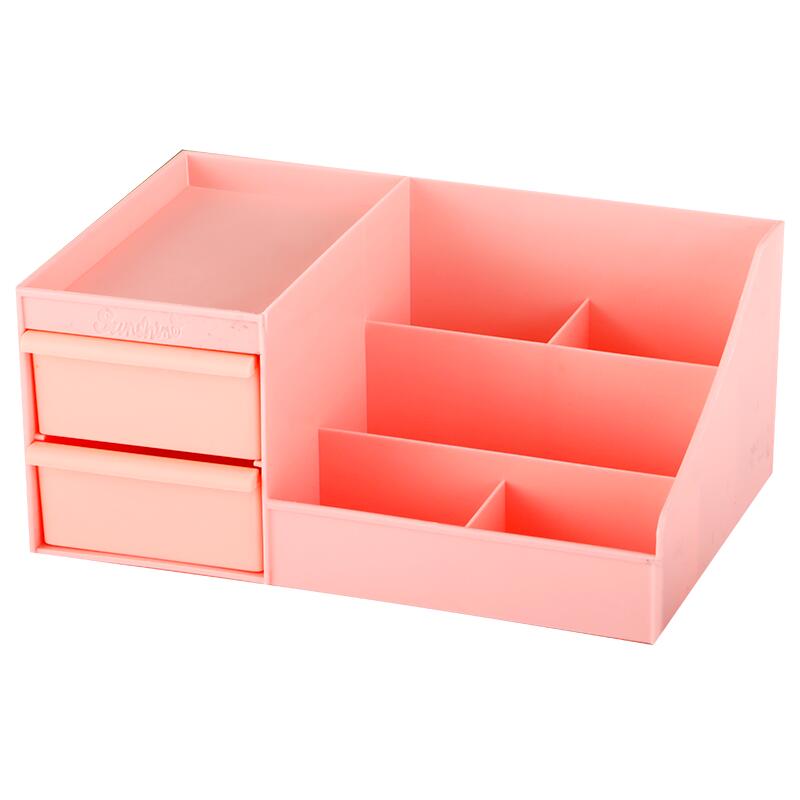 【稳定签到】创意桌面化妆品收纳盒