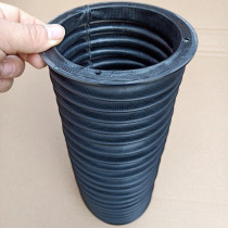 CNC machine tool screw protective cover rubber cloth telescopic sleeve hydraulic cylinder dust cover cylinder screw protective cover