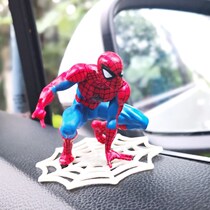 Exceptable steel Spider-Man hand model car ornaments car accessories car center console decoration supplies