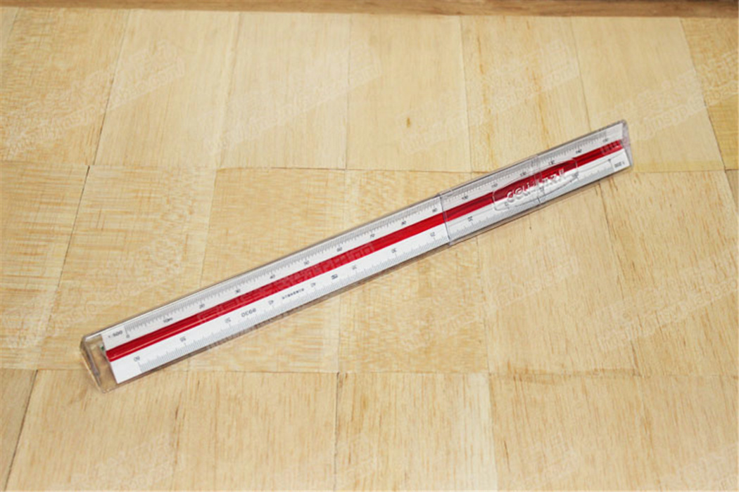Deli 8930 triangular scale
