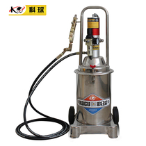 Shanghai Keball American standard A stainless steel pneumatic butter filling machine high pressure oil injector grease gun pump