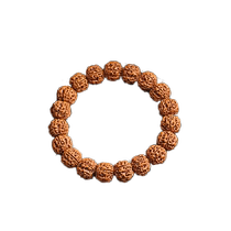 Maïs à larbre Little Diamond Bodhi Handmade with mens walnut original seed Putivan to play the Buddha Pearl Single Circle Disc Play Bracelet