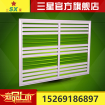 Heating cover wrought iron Louver radiator decorative cover cover household old-fashioned water separator cover custom green heating cover