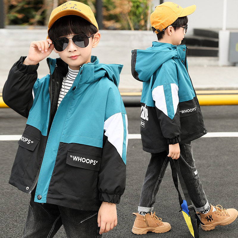 Boy stormtrooper three-in-one autumn and winter thickened 2020 new children's cotton coat warm liner cotton coat