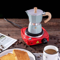 Classic Serie anise aluminium Moka Kettle Aluminum Pot Coffee Maker Espresso Electric Stove Cooking Coffee Pot for sending filter paper