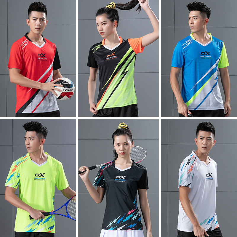 Spring Summer New Badminton Suit Men And Women Shorts Skirt Suit Quick Dry Sashimi Table Tennis Sportswear Tennis Suit