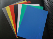 Red frosted pp blue yellow green pp matte colored pp sheet translucent natural color pp sheet