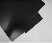 Plastic sheet opaque black PP plastic sheet matted PP rubber sheet 1 0-1 5-2MM thick
