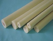 Beige nylon rod Nylon tough rod PA6 rod Beige nylon plastic rod KG nylon rod processing