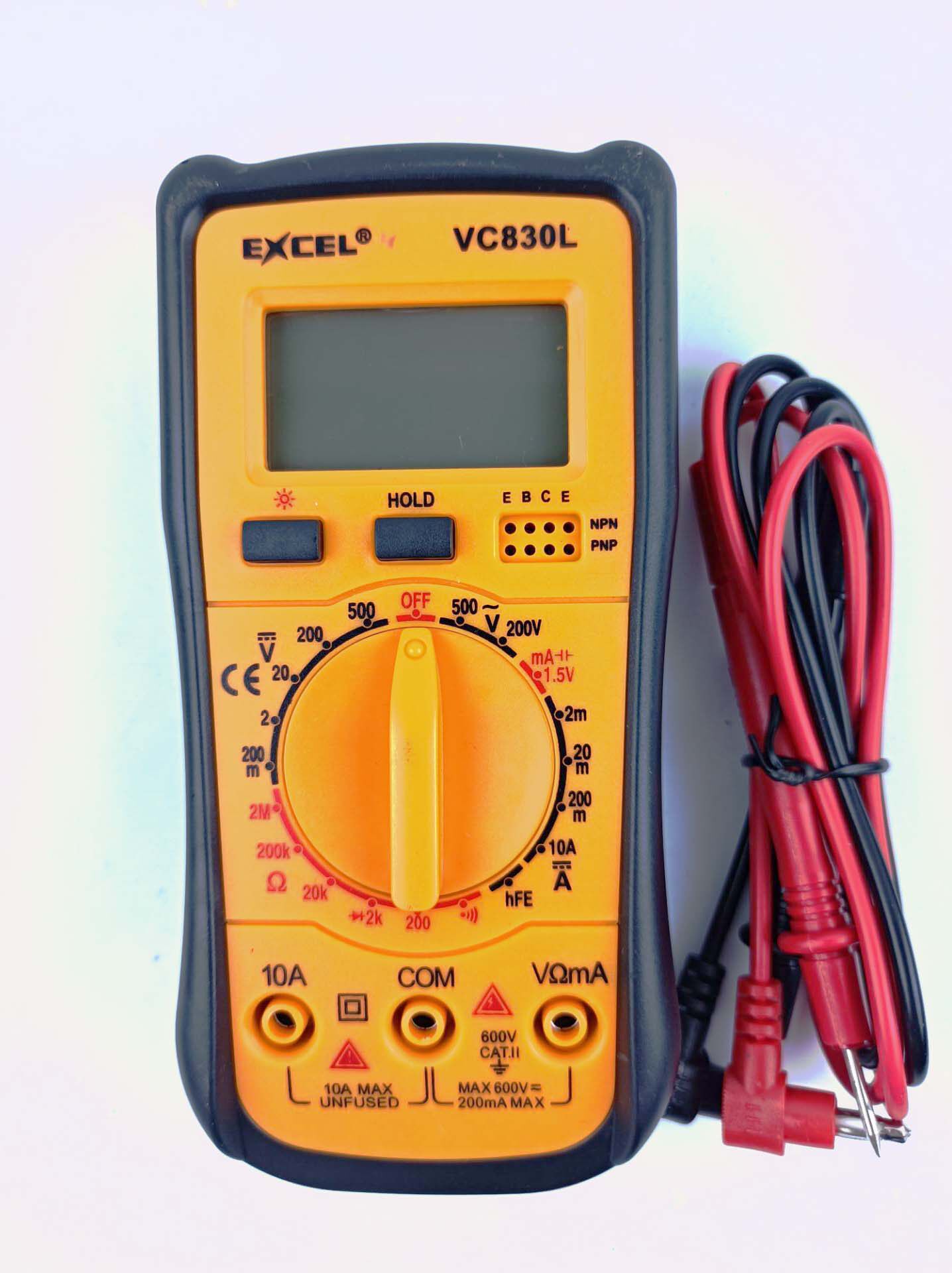 Easy race Youdigital high-precision digital display mini universal table portable VC830L 