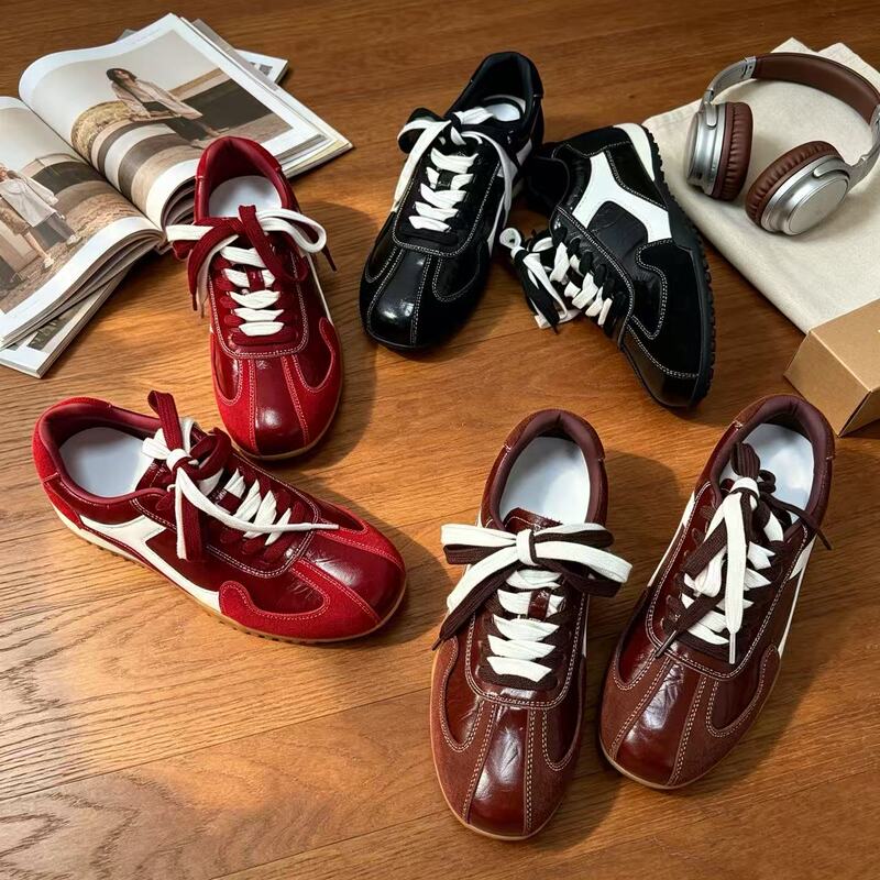 Nana Light Luxury Selection 2026 Autumn New Women's Sneakers Casual Shoes*6119