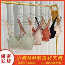 Xinnihong small chest gathered no steel ring no trace Japanese girl French one piece bra underwear Psalm No. 1 shop