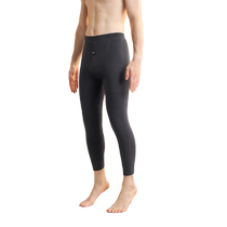 Catman Mens Warm Pants Plus Velvet and Thickened Wool-Containing Wool Bottoming Cotton Pants Underwear for Boys Long Autumn Pants Wool Pants and Velvet Pants for Men