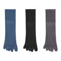 Catman socks five-finger mens 100% cotton mid-calf socks deodorant sweat-absorbent sports running four-season boys split-toe socks