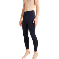 Catman Mens Warm Pants Mens Velvet Thickened Wool Silk Knee Pads Middle-aged and Elderly Mens Leggings Woolen Pants