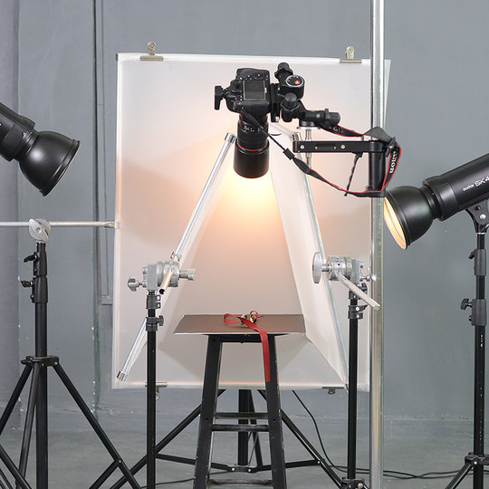 Photography Magic Leg C-Stand Accessories Adapter Turntable Flag Board Clamp Light Stand All-Metal Universal Clamp Cross-Arm Tube Clamp