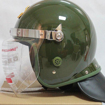 Military Green patrol service riot helmet with mask security helmet safety protection equipment special offer riding helmet