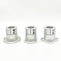 Opening guide shaft abutment aluminium alloy base optical axis fixed seat GBL series STHWRBL 12 16 16 25 25
