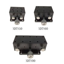 Mithmi XDTS XDTSC50 60 90 dovetail groove gear rack manual displacement slipway fine tuning platform
