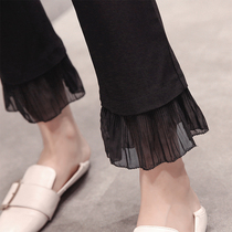 Pregnant Woman Pants Outside Wearing Casual Pants 100 Hitch Pants Gestation Pants With Thin Horn Pants Pant Underpants Tobellied Pants Spring Summer Dress