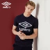 UMBRO yinbao 2019 hè mới cotton nam giản dị đơn giản áo thun thể thao hoang dã đơn giản - Áo phông thể thao áo thun lạnh nam adidas Áo phông thể thao