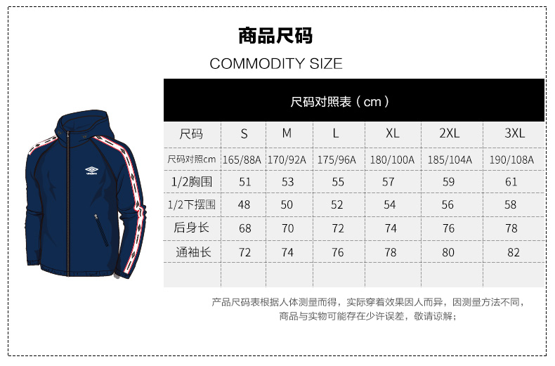 UMBRO yubao 2019 mùa xuân mới nam áo len mỏng trùm đầu giản dị áo gió thời trang áo khoác thể thao - Áo gió thể thao áo gió đôi