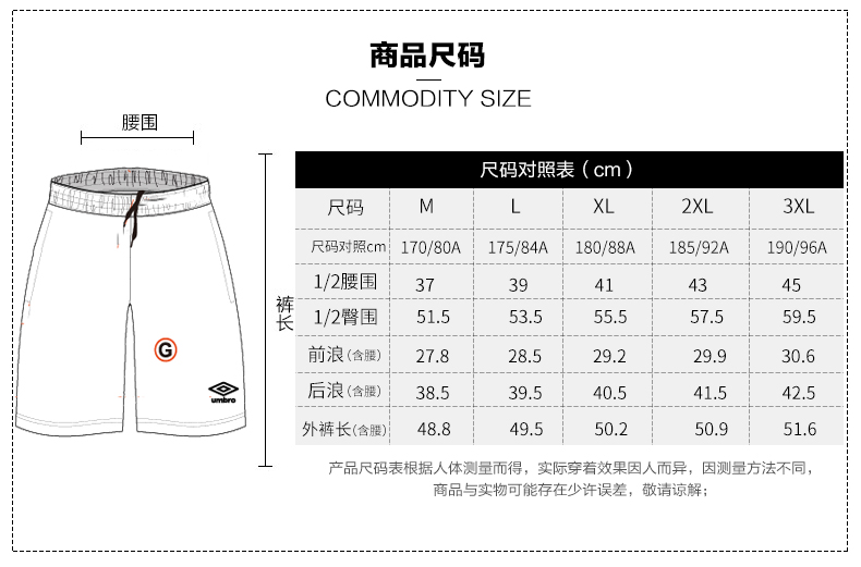 Umbro Yinbao 2019 hè mới quần thun nam ngắn giản dị 5 điểm quần short thể thao nam - Quần thể thao quần gió adidas