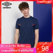 UMBRO Ô 2019 Mùa hè Mới cho nam Vòng cổ ngắn T Nam Đơn giản Joker Áo thể thao ngắn tay - Áo phông thể thao