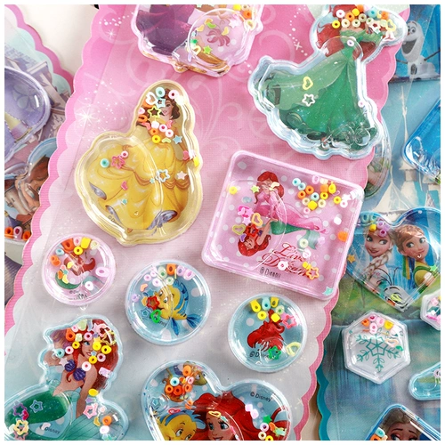 Дисней, детская мультяшная трехмерная награда для детского сада, наклейка, наклейки, в 3d формате