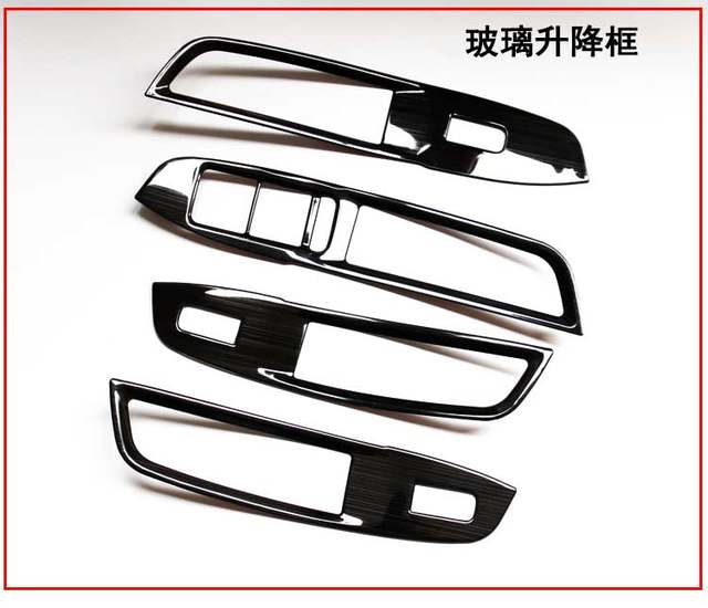 17-22 MG ZS window glass lift frame stainless steel glass switch interior decoration sequin interior modification