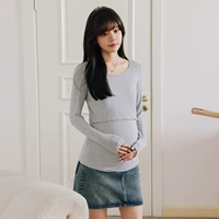 Цветочный ясень с длинными рукавами (с грудными прокладками