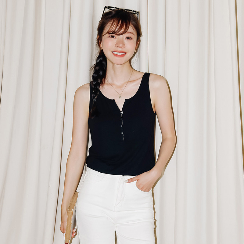 Breastfeeding Vest with Suspenders, No Need to Wear a Bra, Summer Thin Style, Can Be Worn Outside, Postpartum Maternity Top with Breast Pads, Special — 3