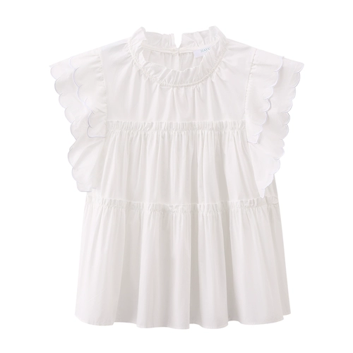 米度丽 Летняя рубашка для беременных, приятная телу летняя одежда, короткий рукав