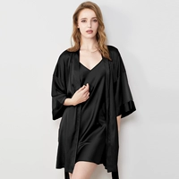SP1766-619 Sexy Black (кровать халат+спальная юбка)