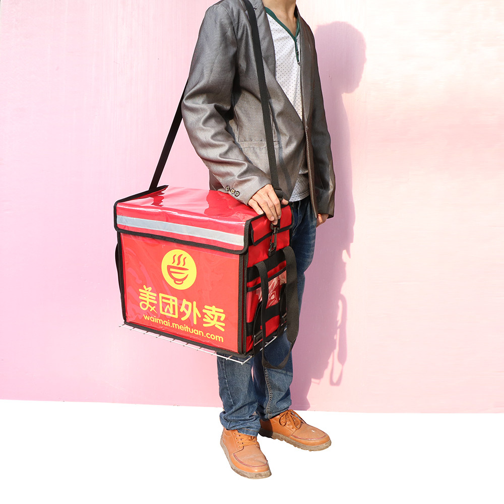 35 liters delivery box electric car Vehicular Thickened External transport Insulation Tank Portable Shoulder back fast food delivery outside delivery box ice pack