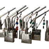 Ретро старомодный медный кальян ручной работы