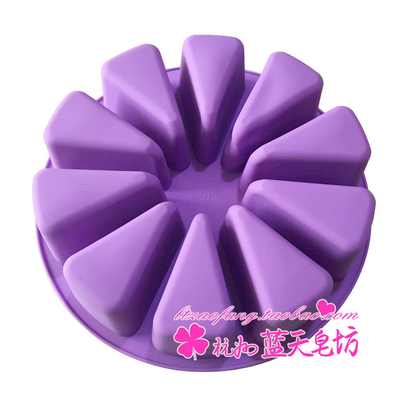 xj272 Silicone Mould Baking Mould Large Triangle Watermelon Mould Hand Soap Mold