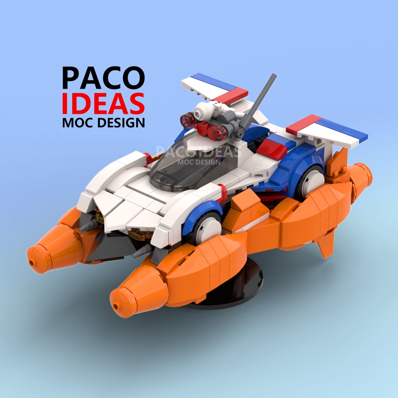 Highly Intelligent Formula 31 Aslada Sea Rescue Form Building Block Moc Racing Model
