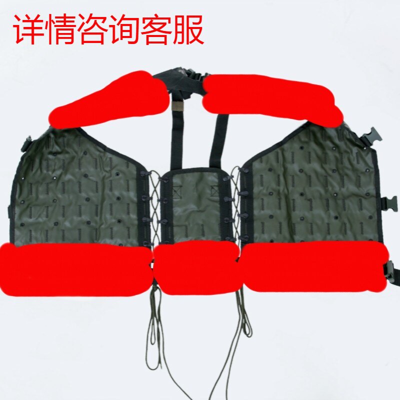 06 bullets bag new high strength green coating 11 pieces of sets CS training Tactical vest Bomb Bag Combat Carrying