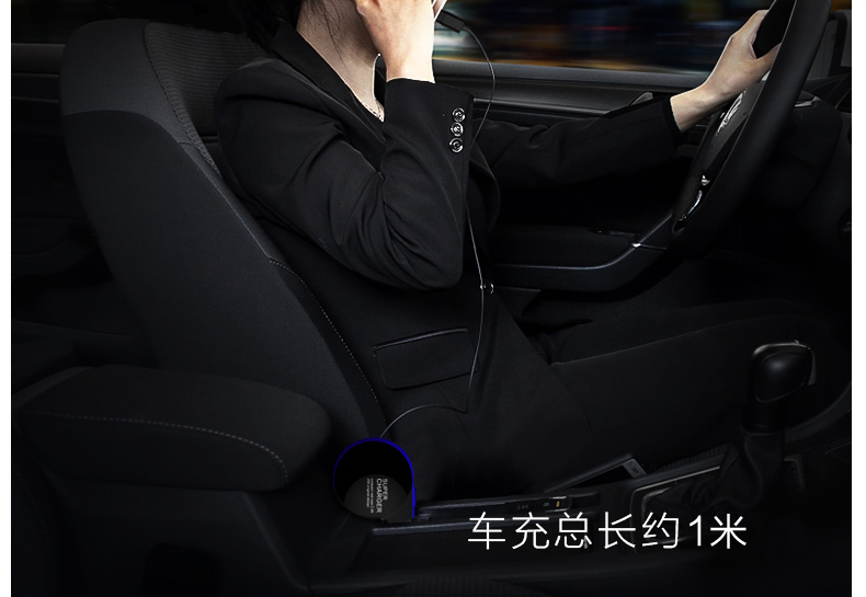 MFI của Apple Certified Car Charger nhanh phí tự động thu vào usb cáp sạc điện thoại điếu thuốc đầu thông minh nhẹ - Phụ kiện điện thoại trong ô tô đế đỡ điện thoại