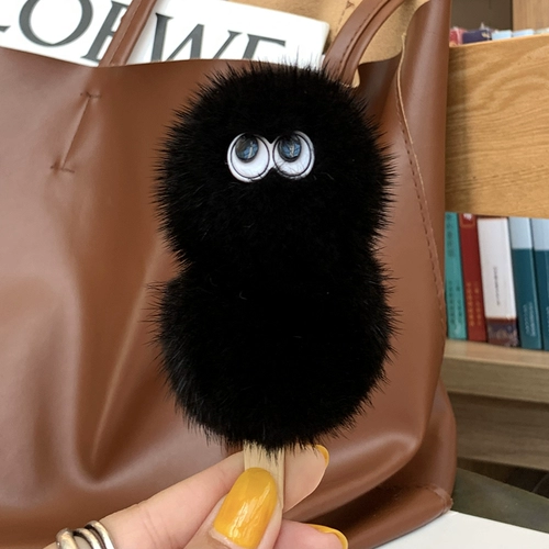 Милый брендовый плюшевый брелок, украшение на сумку, Южная Корея, мороженое, подарок на день рождения